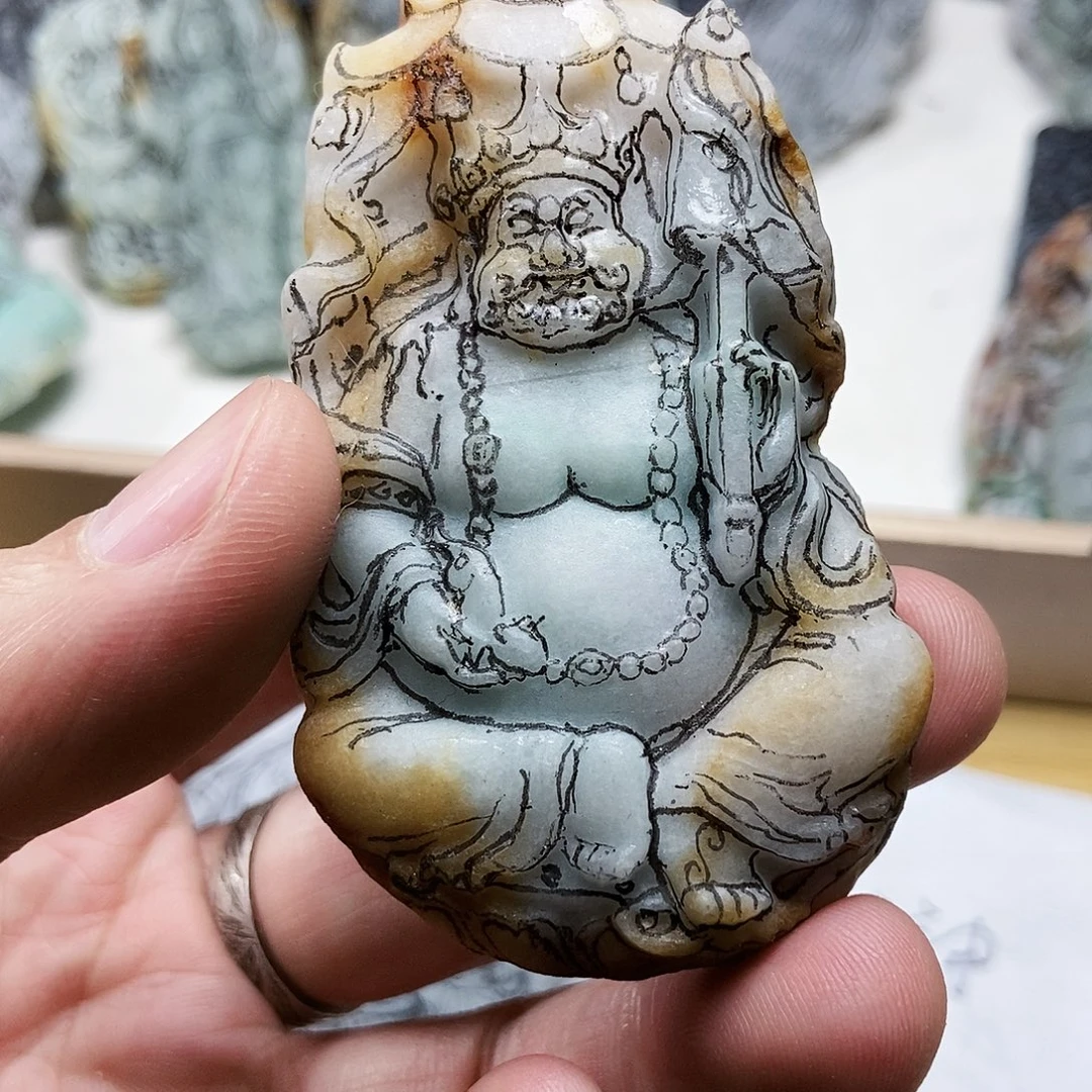 回***田定制翡翠未镶嵌纯h从v