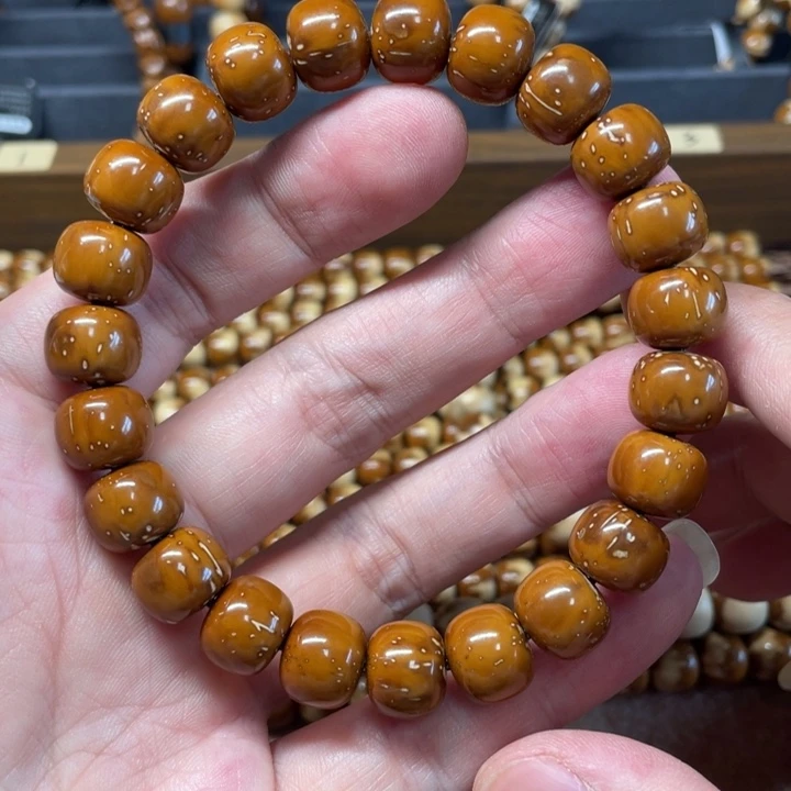 手串紫金鼠实心紫金鼠手串11+