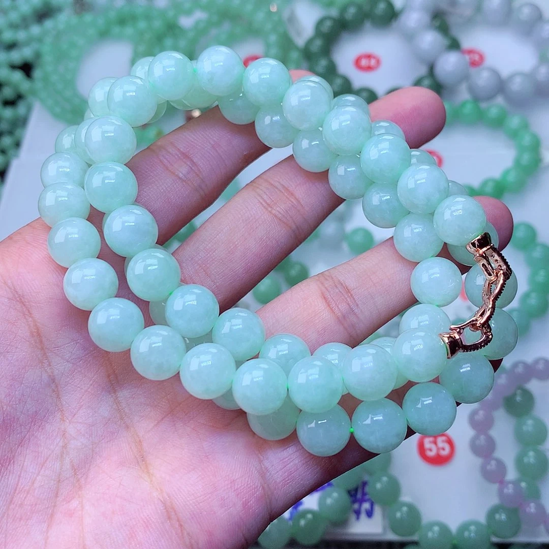 毛衣链未镶嵌翡翠卡10.3