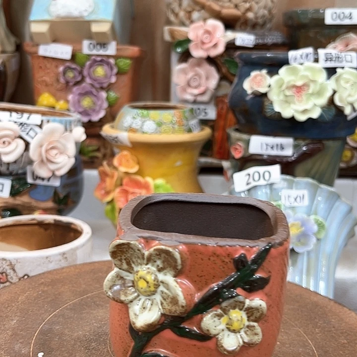 红陶粗陶花盆粗陶花盆