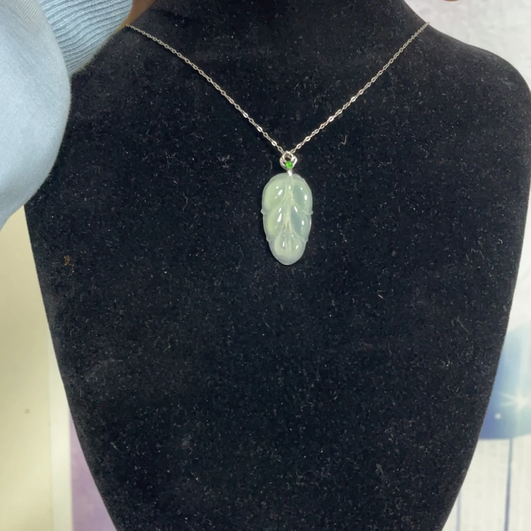 翡翠银S925镶嵌戒指