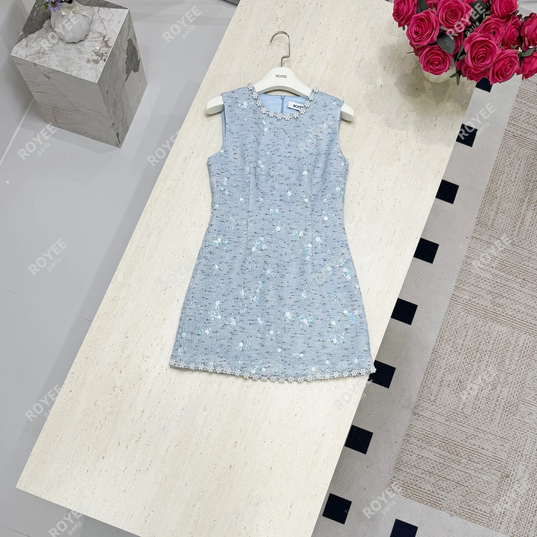 【矜贵大小姐】法式甜美古早富家千金感大小姐公主连衣裙RY1370