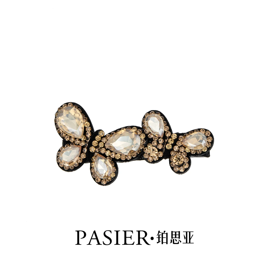 铂思亚 双生蝶语 气质鸭嘴夹 思思专属 CC1077
