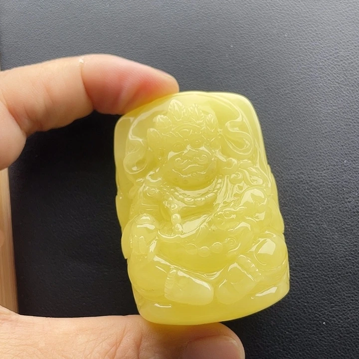 琥珀颈饰未镶嵌天然琥珀蜜蜡