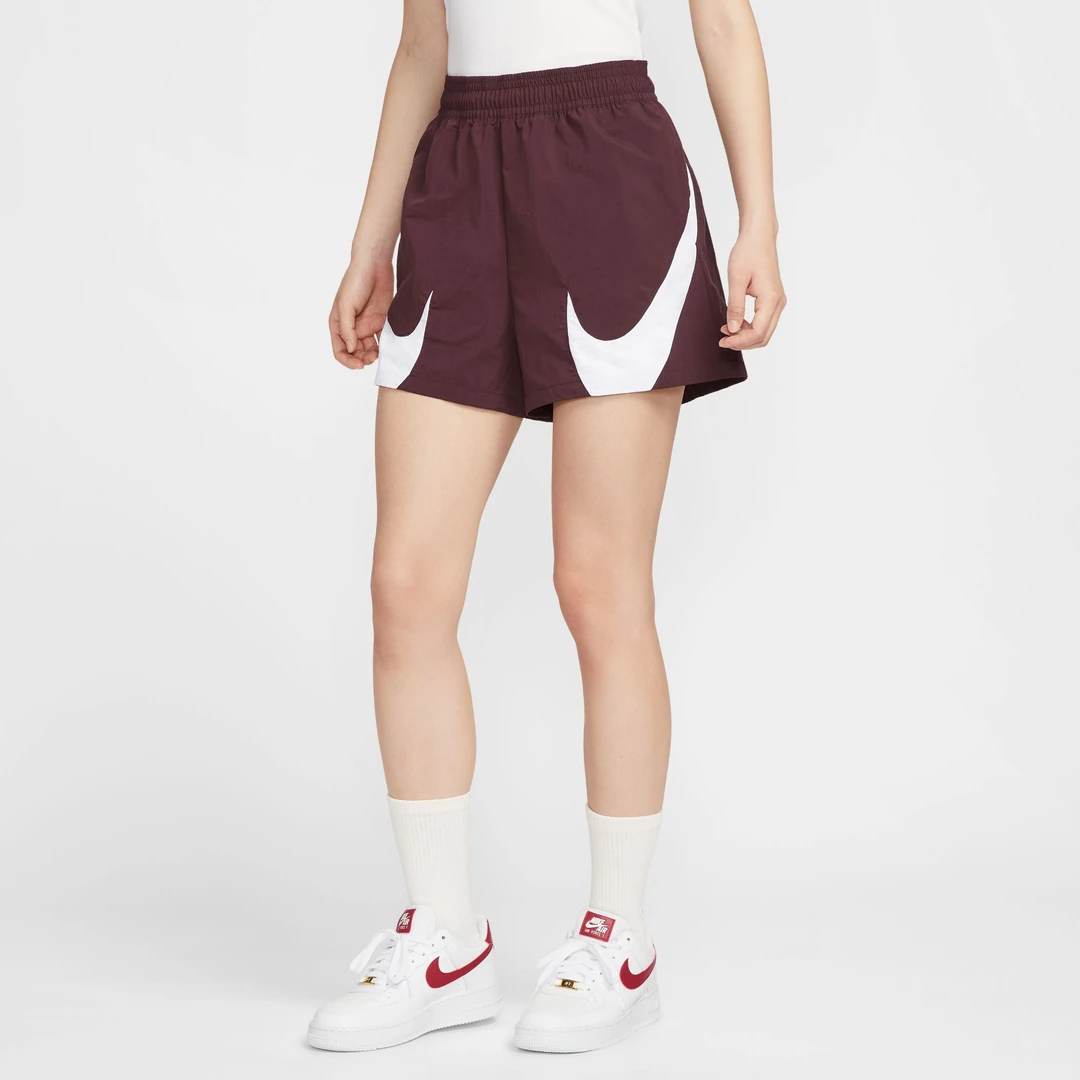 Nike耐克女子夏新款休闲双侧LOGO透气宽松运动宽松短裤HV2360-652