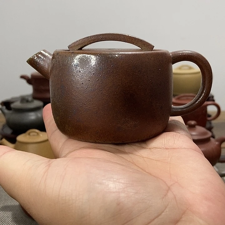 @***道茶壶紫砂大口汉瓦