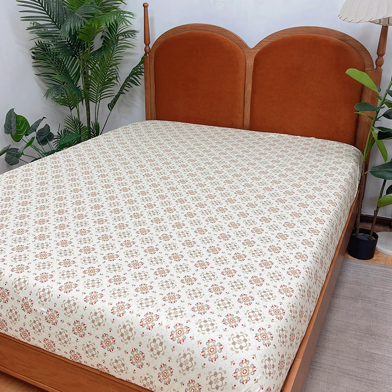 多赫【印花全棉床笠】A类天竺棉床笠 纯棉针织棉床垫保护套