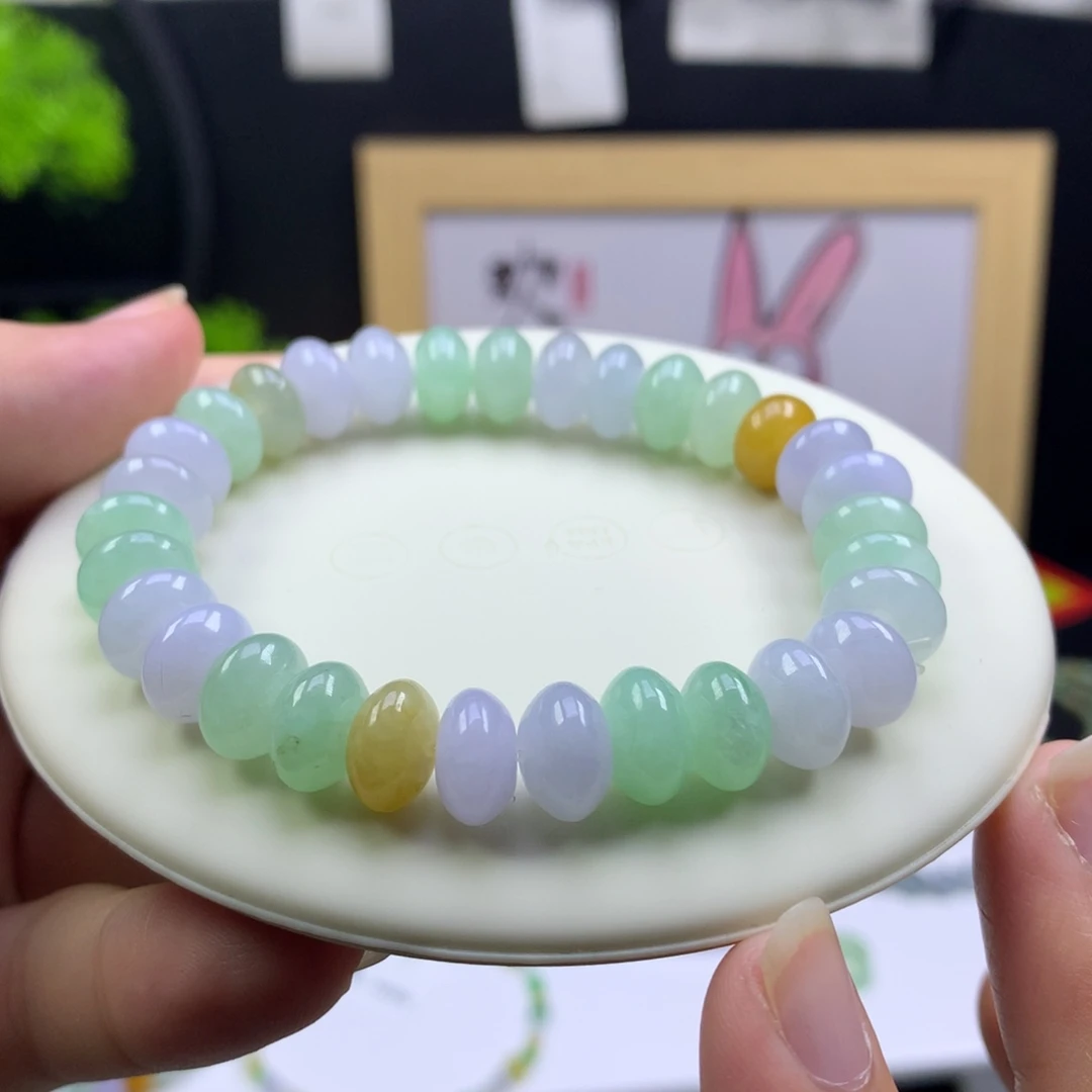 未镶嵌手串翡翠卡