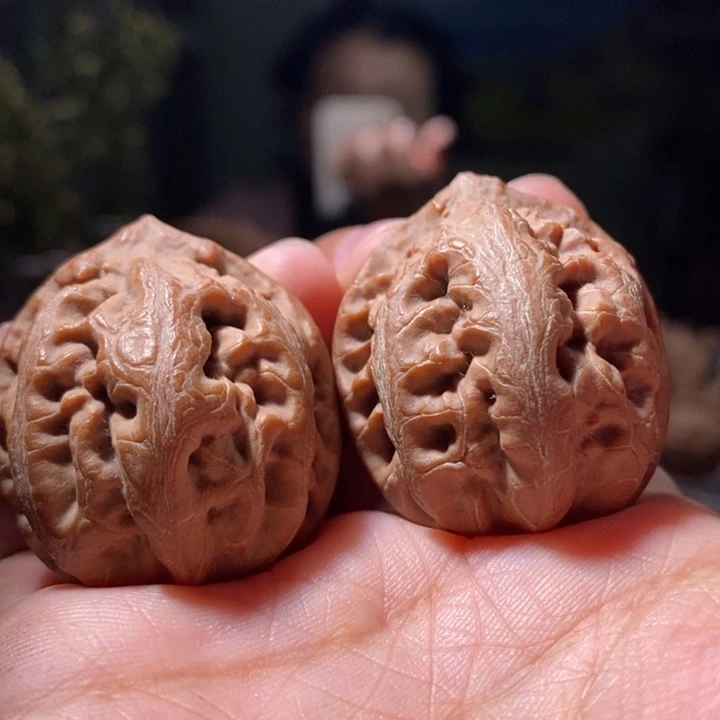 把件文玩核桃东北楸子 208