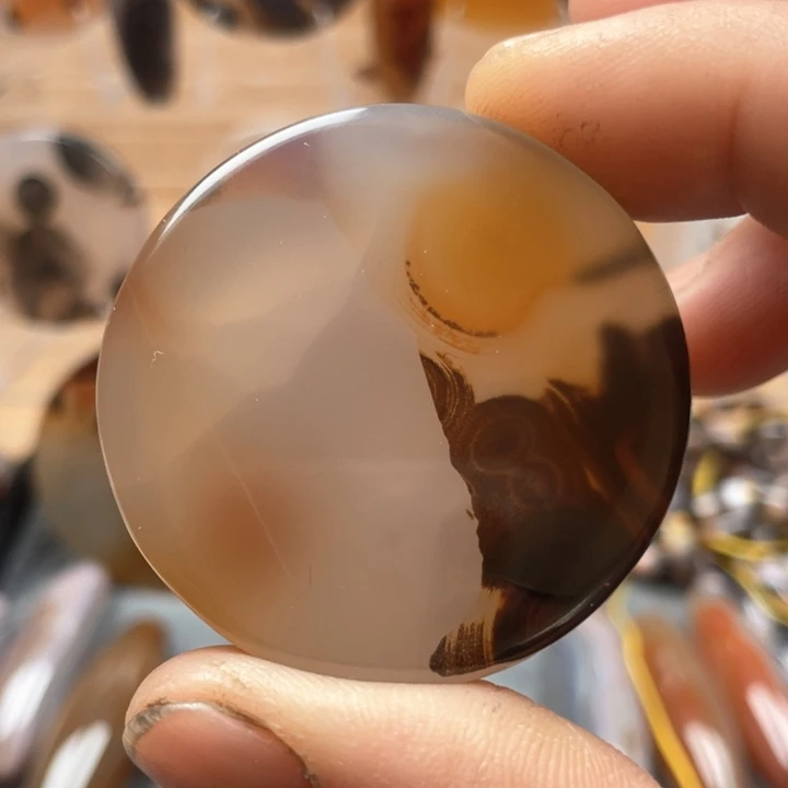 玛瑙/玉髓吊坠(不含链)未镶嵌