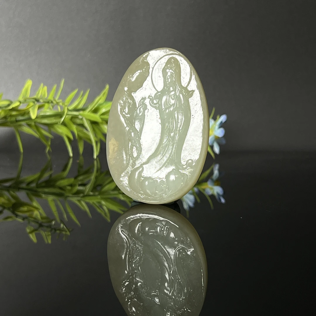 1217GC6601和田玉挂件