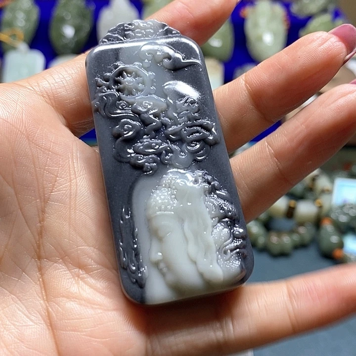 未镶嵌和田玉挂件