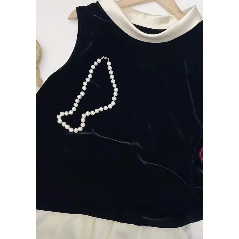 水墨山涧--中式国风气质时尚夏季复古短款小众设计绣轻奢显瘦上衣