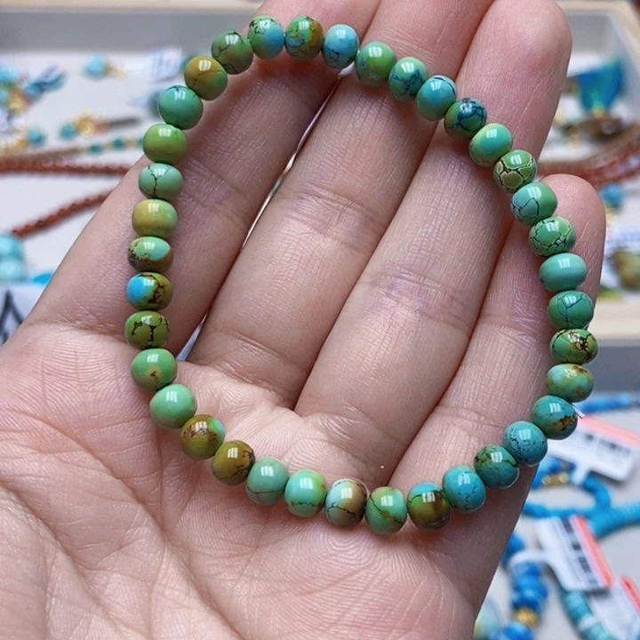 绿松石未镶嵌手链77