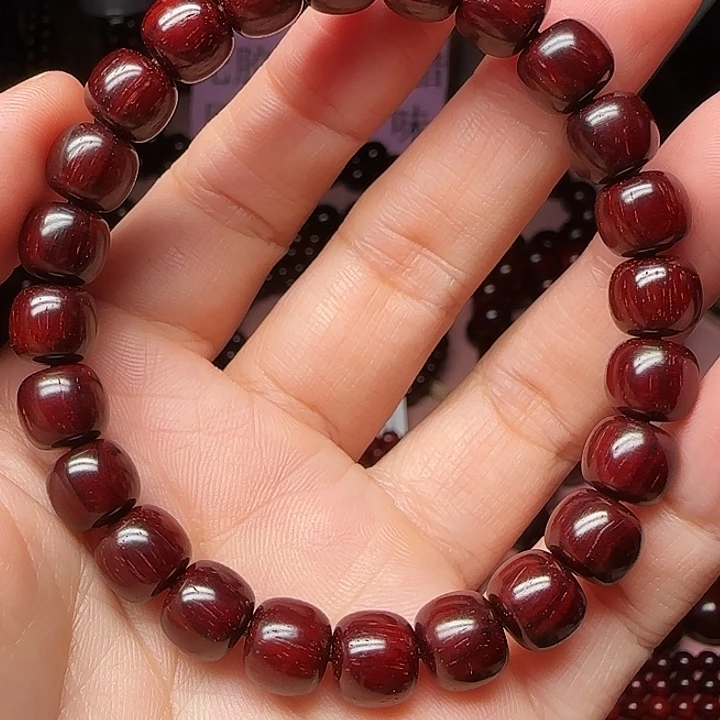 小叶紫檀手串/手链无胶拆房老料8/9