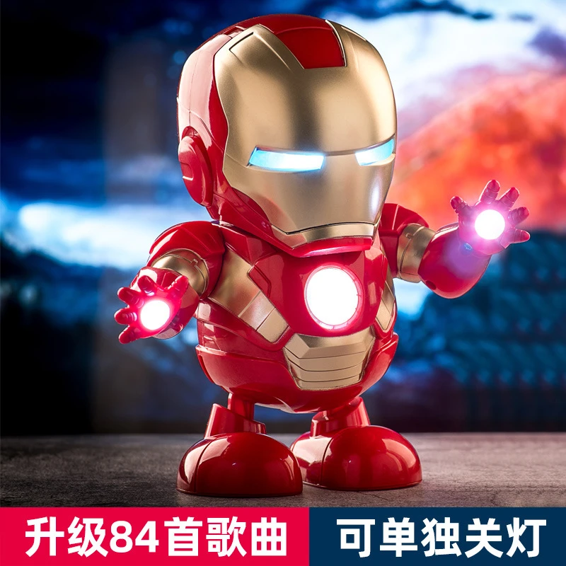 0-3岁早教机器人玩具跳舞电动玩具模型唱歌跳舞发光变形儿童礼物