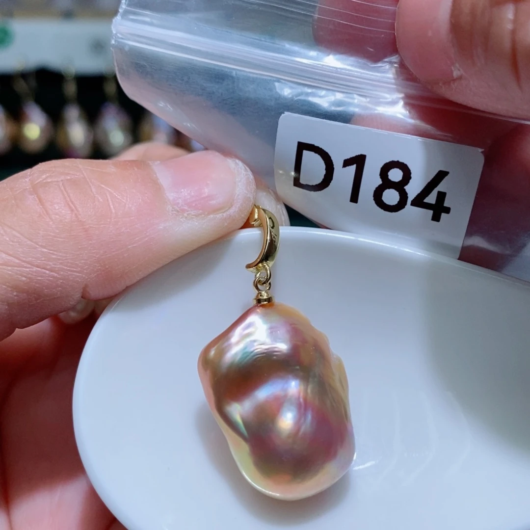 淡水珍珠裸珠银S925镶嵌