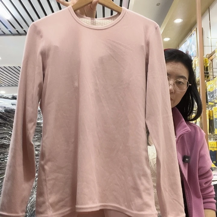 羊毛蚕丝石墨烯套装130-155斤粉色