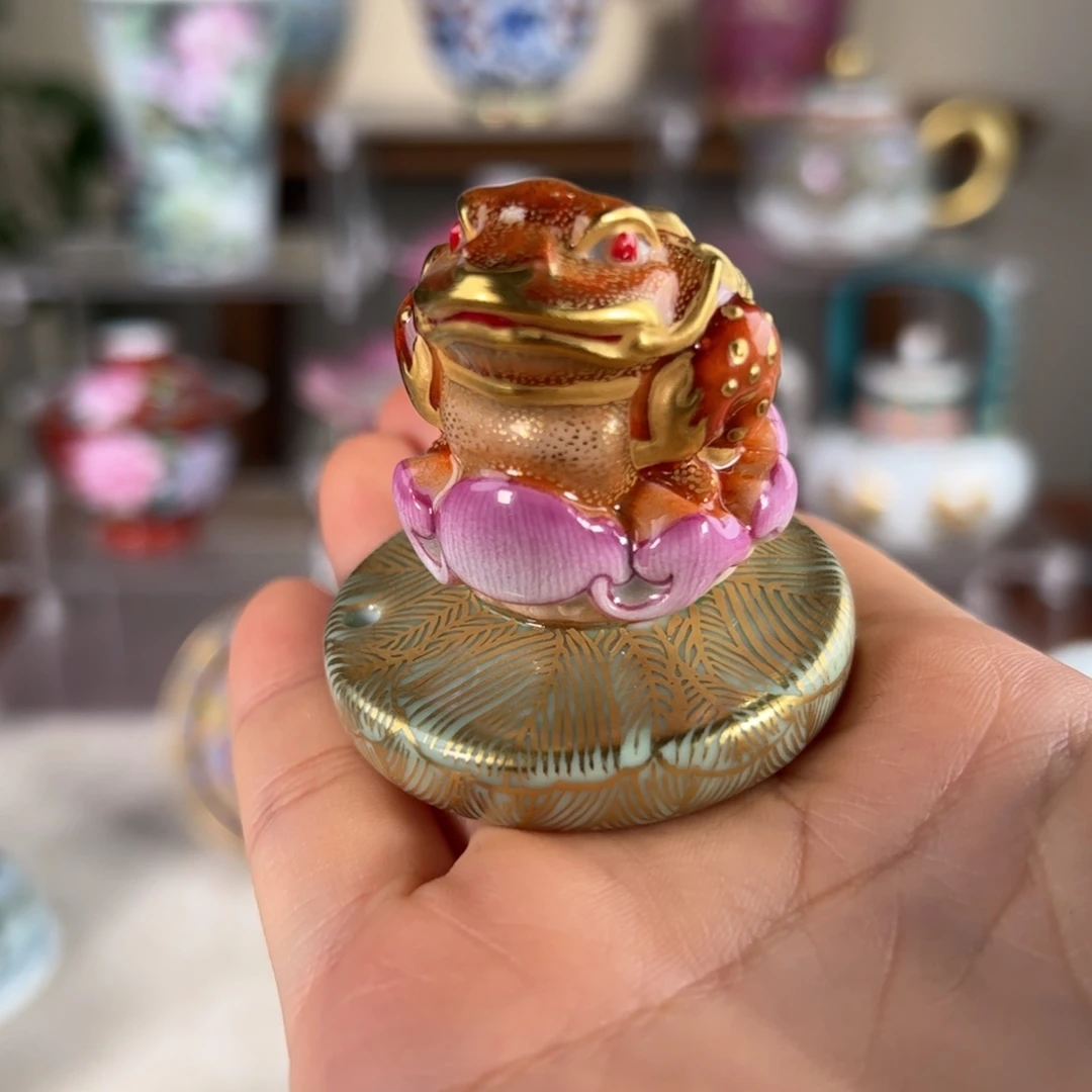 纯手工手绘 高端茶器瓷