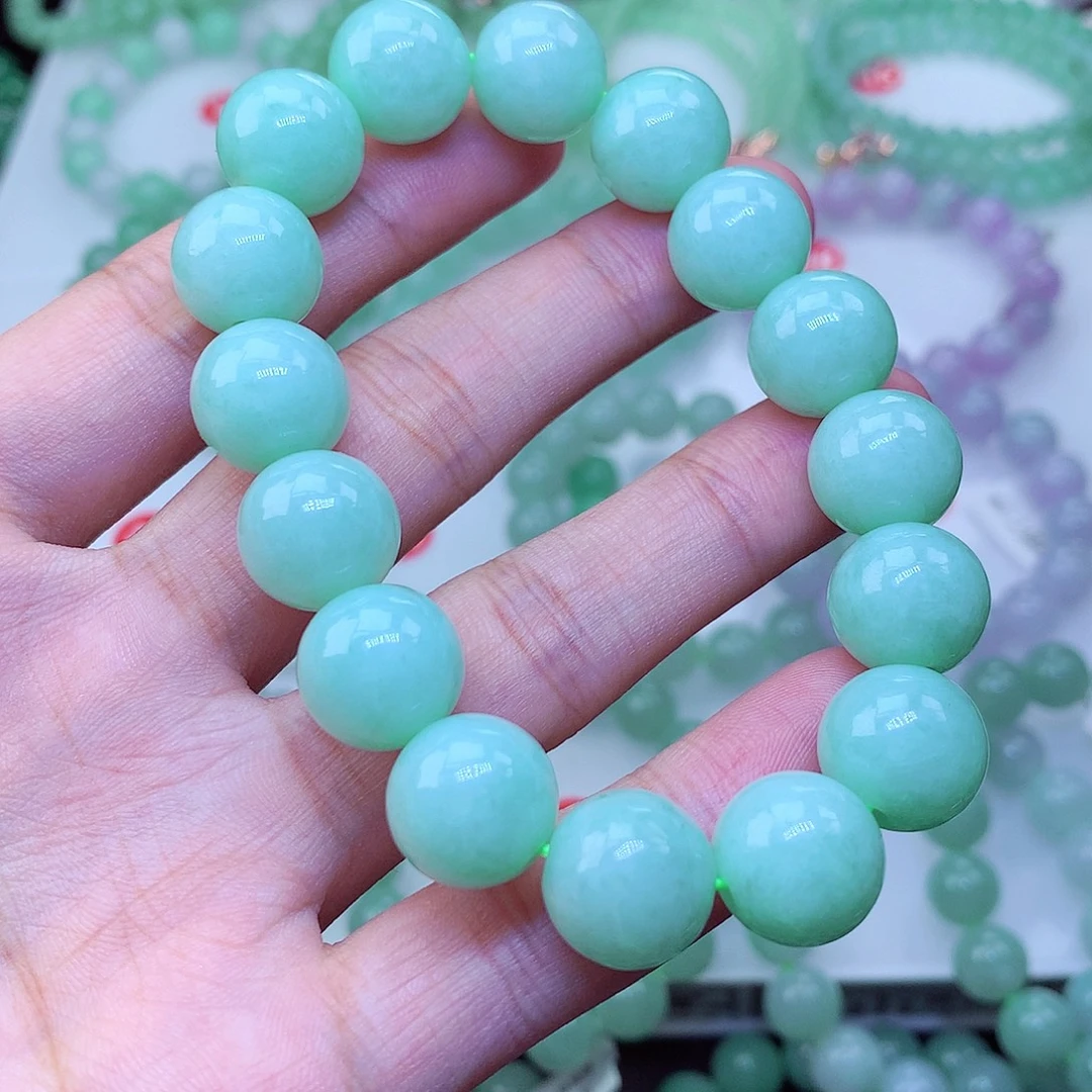 翡翠未镶嵌毛衣链