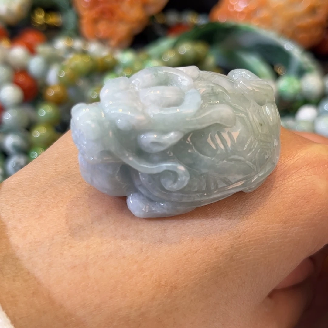翡翠颈饰未镶嵌待编款