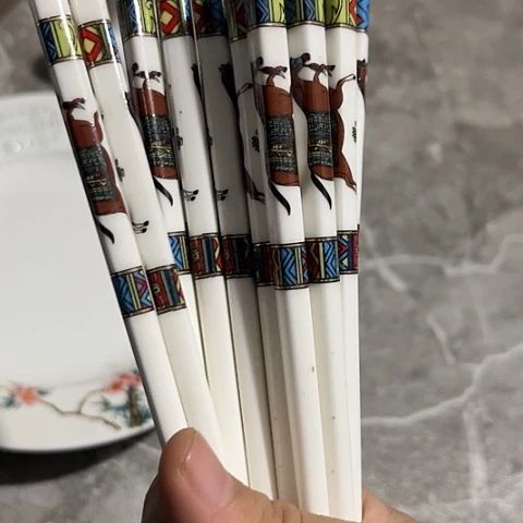 陶瓷筷子10双taoci