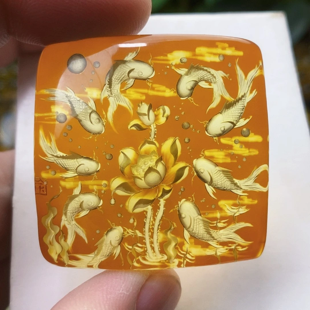 【闪购商品】金珀吊坠(不含链)未镶嵌