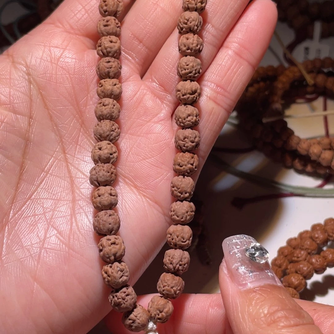 美***弟金刚菩提吊坠原桩佛手手持7+