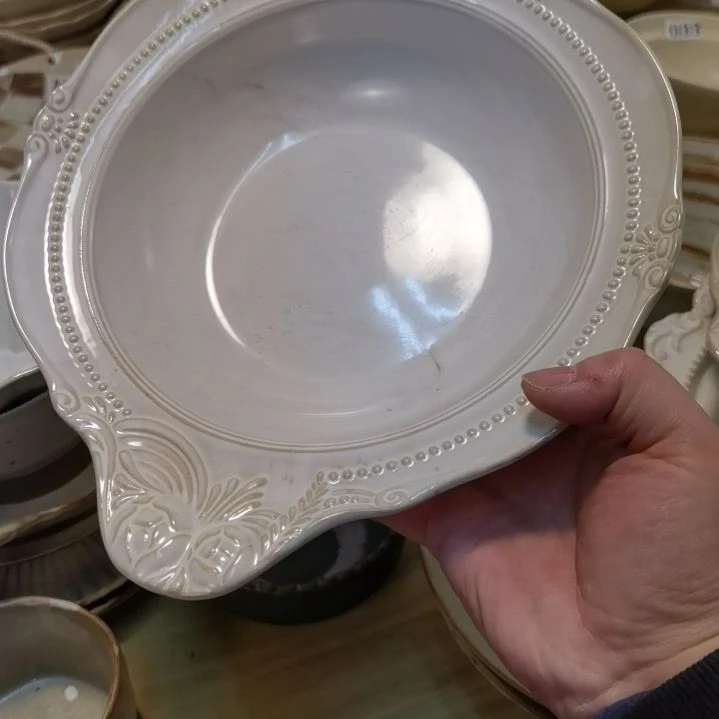 瓷片微瑕玫瑰大双儿一个