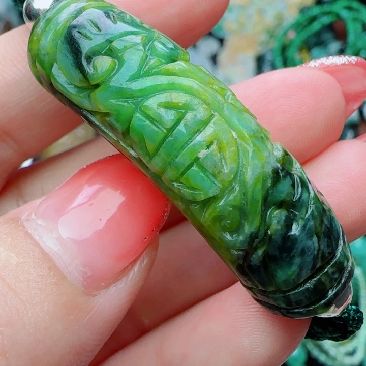 颈饰未镶嵌翡翠天然A货11