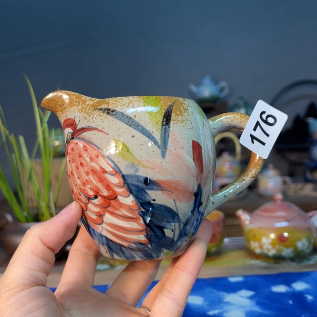 杯素浅陶瓷手工手绘