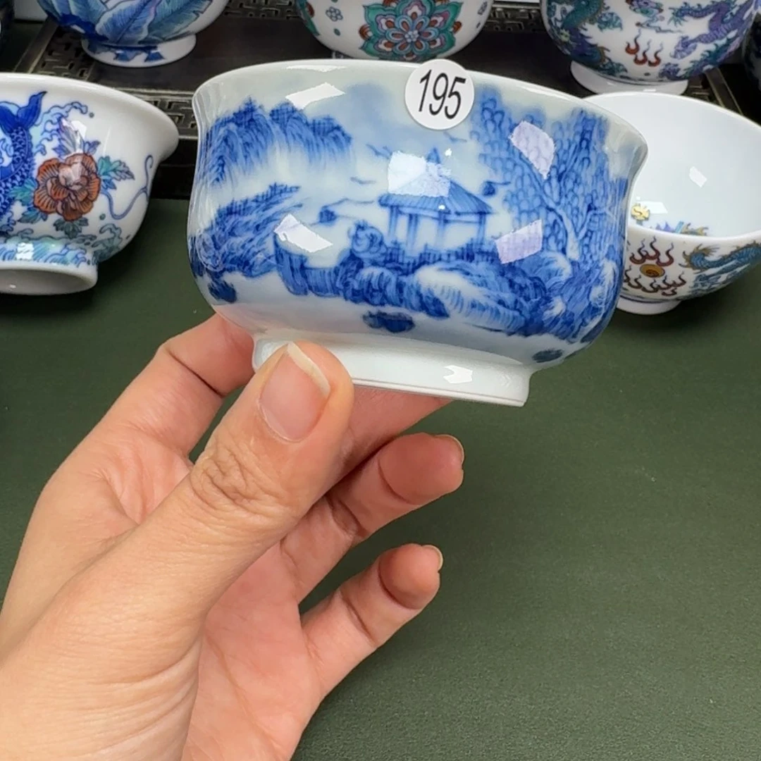 沙沙手工手绘茶具195