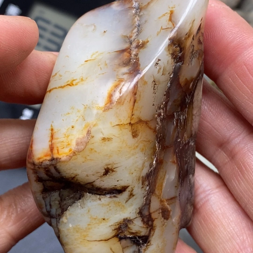 和田玉挂件银S925镀金镶嵌