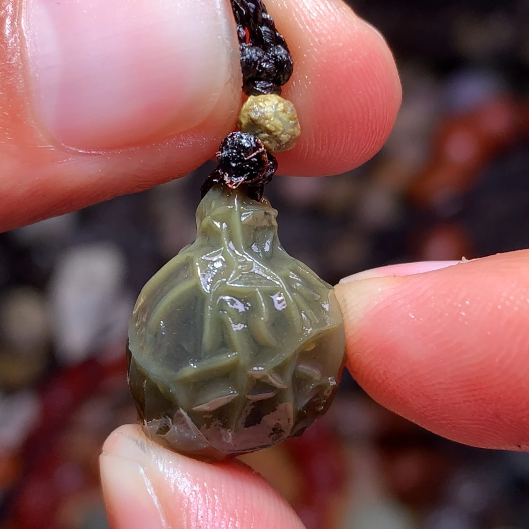 未镶嵌玛瑙/玉髓珠宝半成品