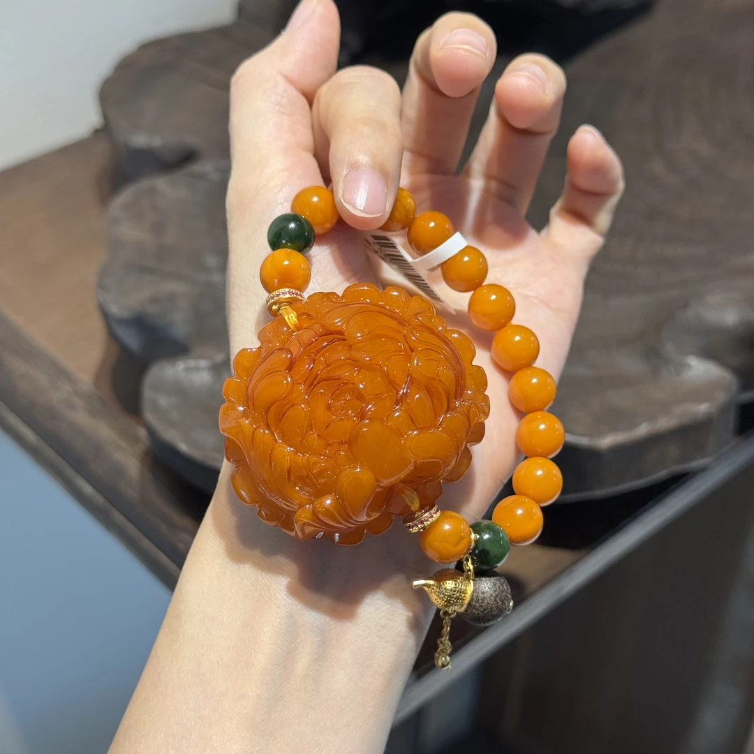 博缘珠宝蜜蜡手串（多样性发一件）02508