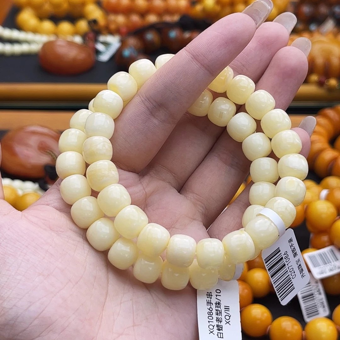 琥珀未镶嵌手链多样性发其一 10m