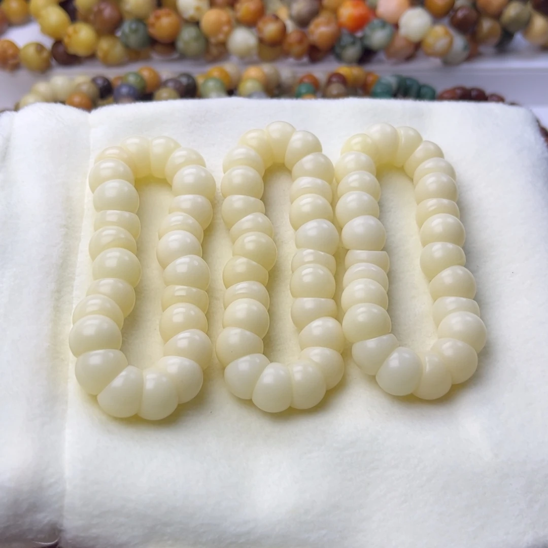 菩提根/象牙果手串蒜瓣大肠14mm一串