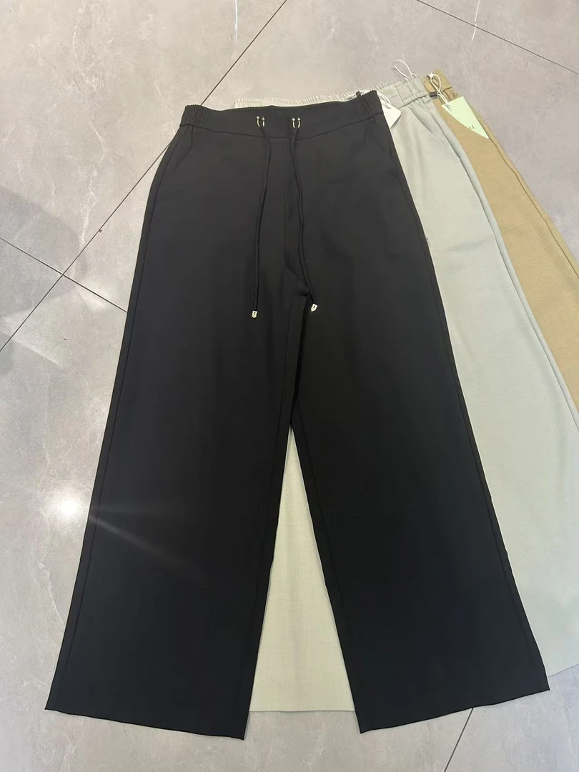 【慕妍专属】8659【裤长92左右】夏季高腰垂感九分直筒西装裤