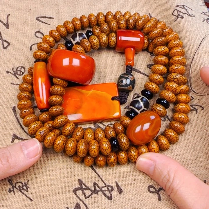 星月菩提吊坠荣*北脖挂