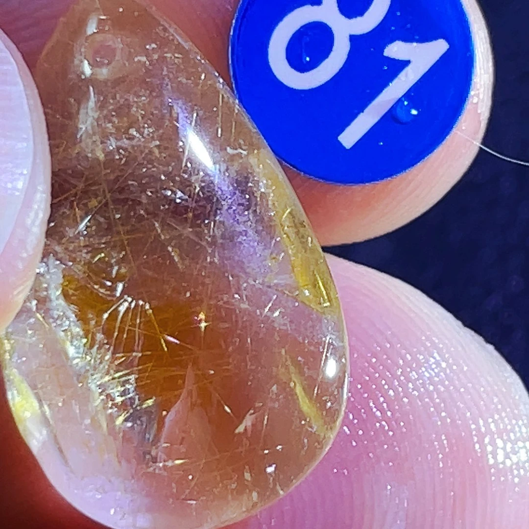 星***晚吊坠(不含链)未镶嵌发晶