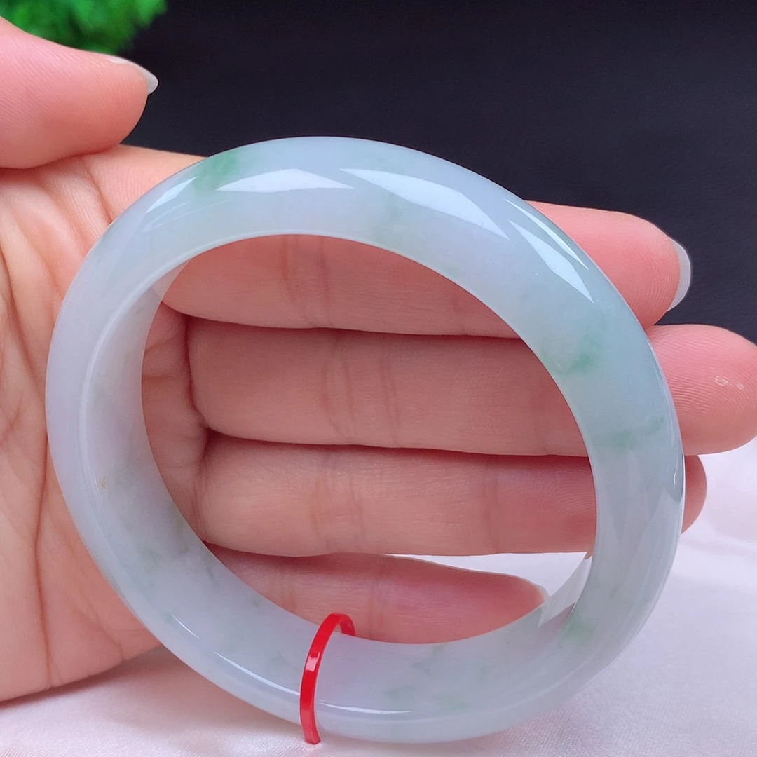 翡翠未镶嵌手镯60圈681609