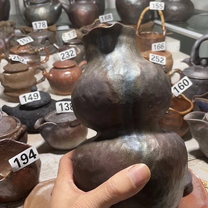 纯手工柴烧茶具精品318