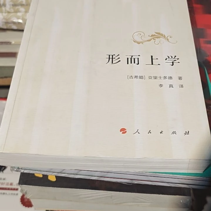 形而上学平装库存书（务必塑封）