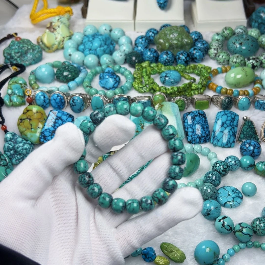 绿松石珠宝奇石未镶嵌