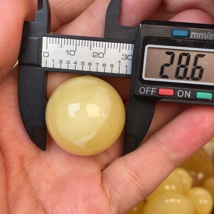 未镶嵌蜜蜡裸石蜜蜡圆珠