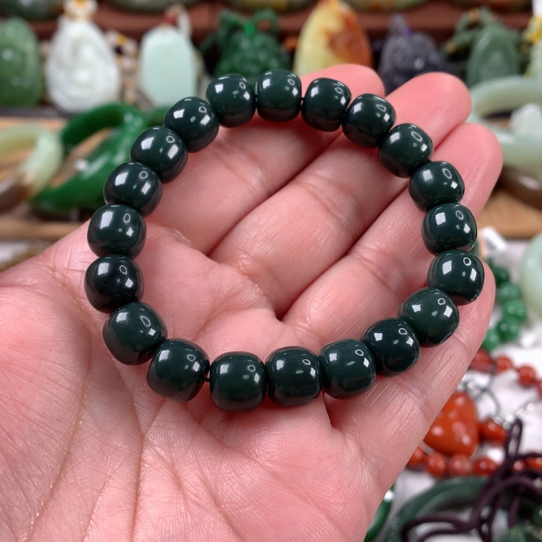 和田玉手链未镶嵌