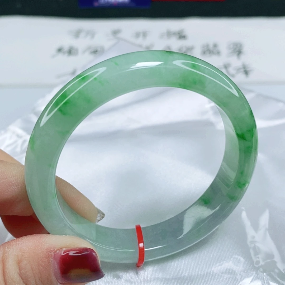 未镶嵌手镯翡翠圈口53.5