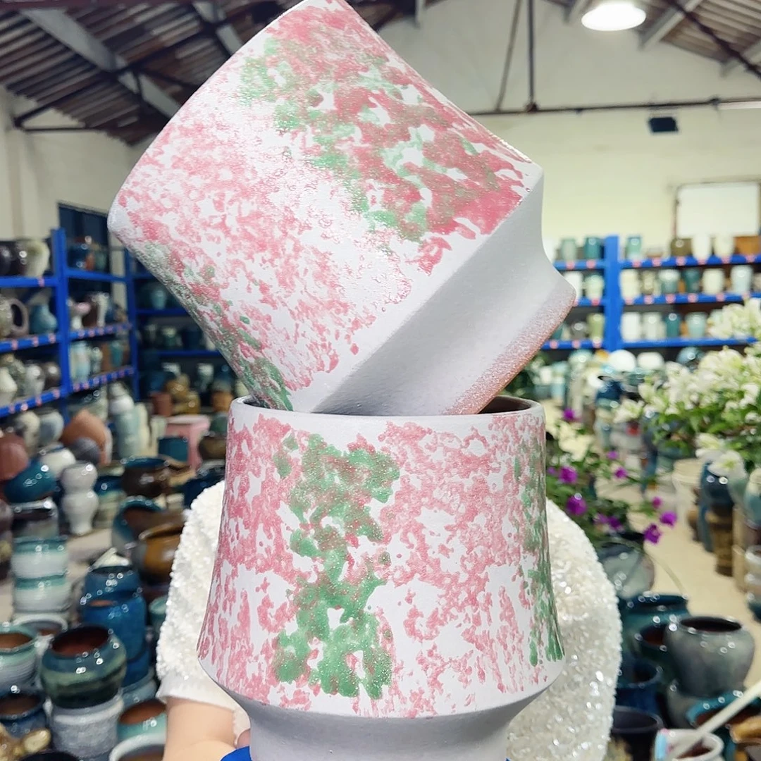 花盆紫砂高21口18