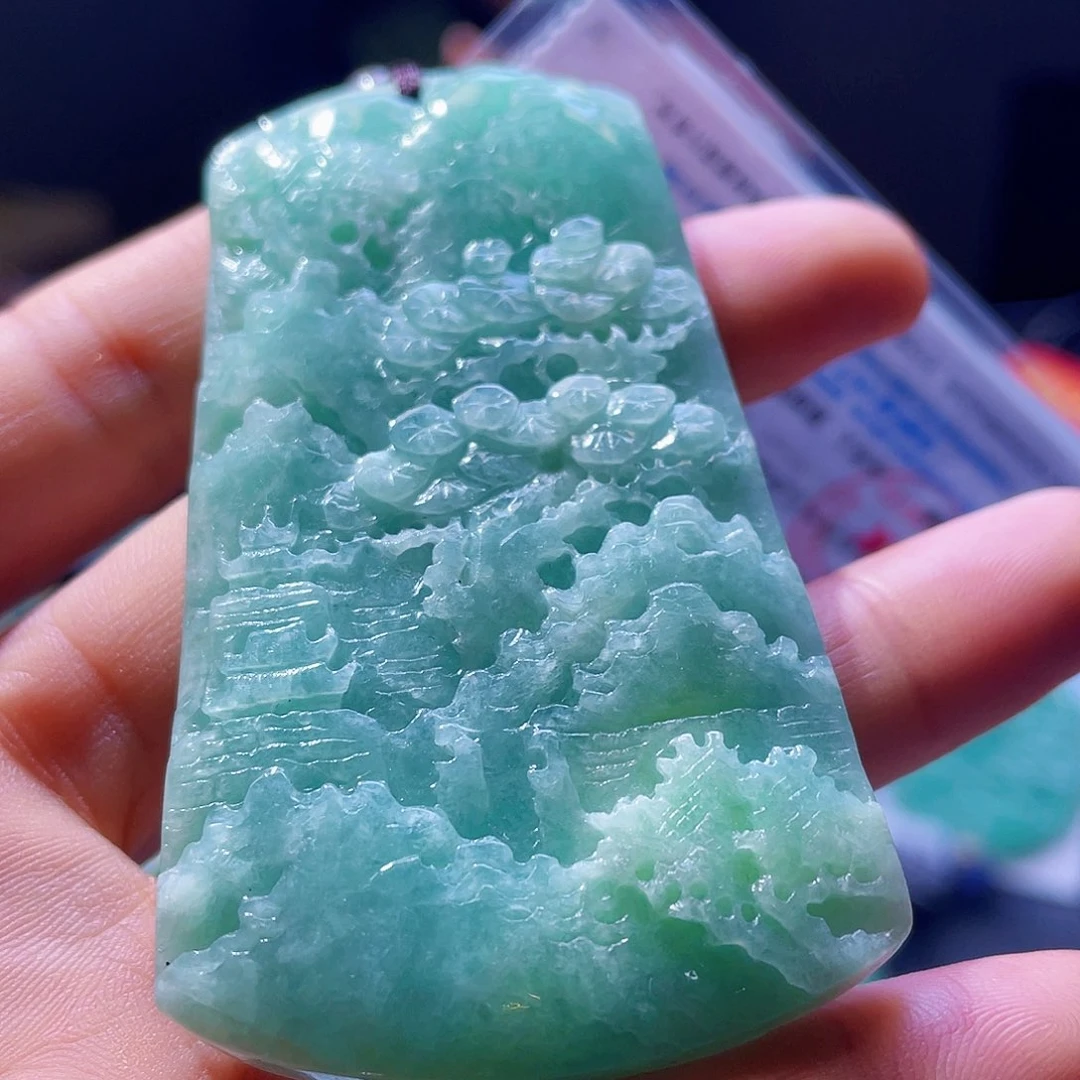 颈饰未镶嵌翡翠一