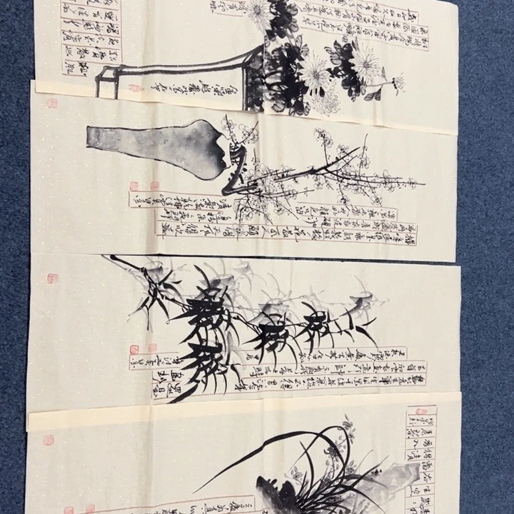 国画纯手绘作品欣赏图